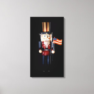 Lienzo Tío Sam Nutcracker