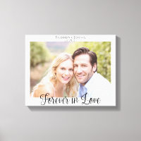 Tipografía Moderna para Bodas Foto de Amor Eterno