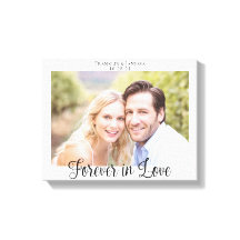 Tipografía Moderna para Bodas Foto de Amor Eterno