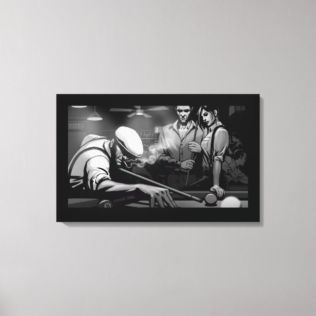 Lienzo Tirador directo (Anverso)