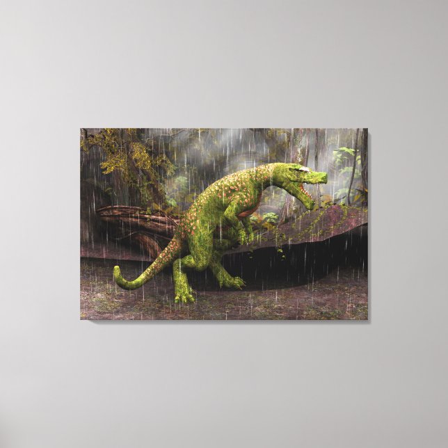 Lienzo Tiranosaurio Rex (Anverso)