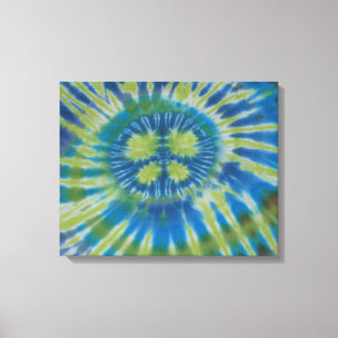 Lienzo Tiras bengalíes Naranja negro Tye tela envuelta