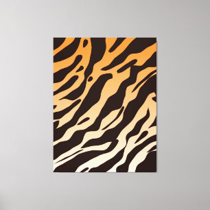 Lienzo Tiras de tigre