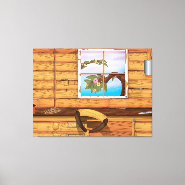 Lienzo Tiros de poción (Anverso)