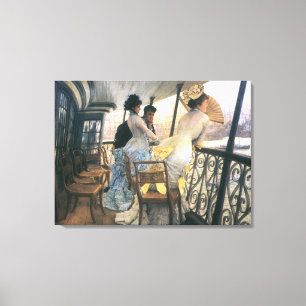 Lienzo Tissot: La galería de H.M.S. Calcutta