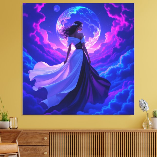 Lienzo *Titel:*   „Yin & Yang – Harmonie der Gegensätze“  (Insitu (Sala de estar))