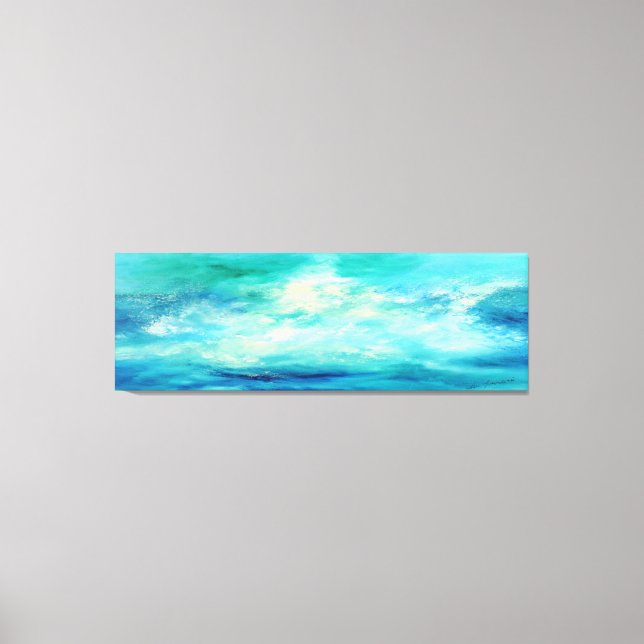 Lienzo título: autor italiano "marina grande" (Anverso)