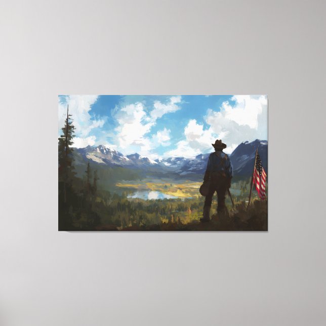 Lienzo To Stand and Behold  (Anverso)