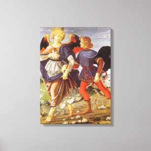 Lienzo Tobías y el ángel por Andrea del Verrocchio