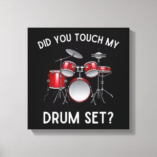 Lienzo ¿Tocaste Graciosamente Mi Camisa De Tambor?