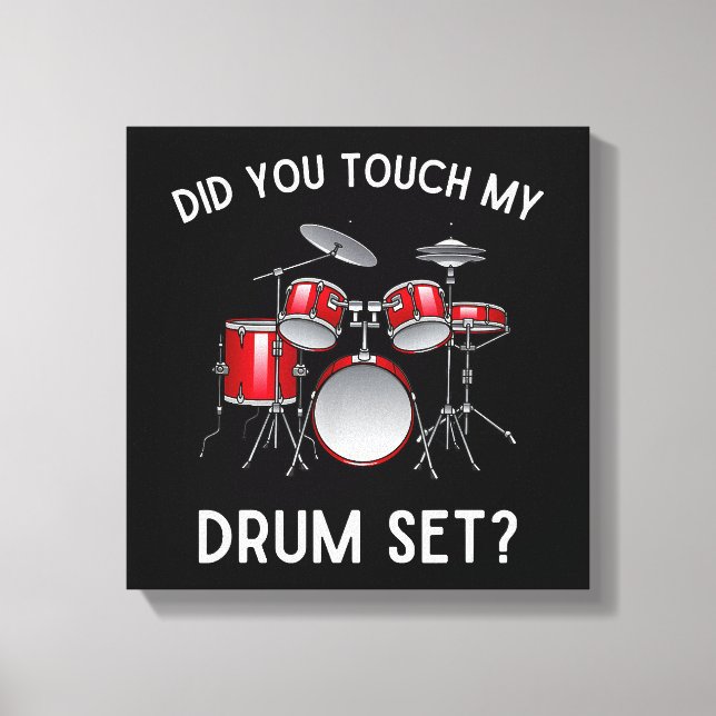 Lienzo ¿Tocaste Graciosamente Mi Camisa De Tambor? (Anverso)