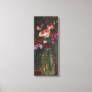 Lienzo Todavía la vida con lentejas Bouquet Floral rojo r