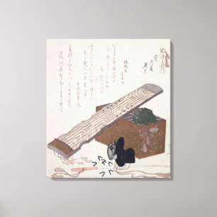 Lienzo Todavía vida con un Koto, c.1810