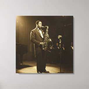 Lienzo Todo ese jazz, por Natasha Us