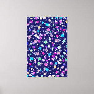 Lienzo Todo lo que quiero para Navidad es papel higiénico