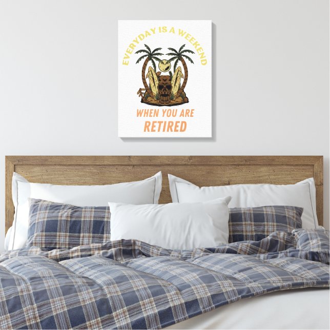 LIENZO TODOS LOS DÍAS ES UN FIN DE SEMANA RETIRADO (Insitu(Dormitorio))