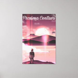 Lienzo todoterreno de ciencia ficción Proxima Centauri.