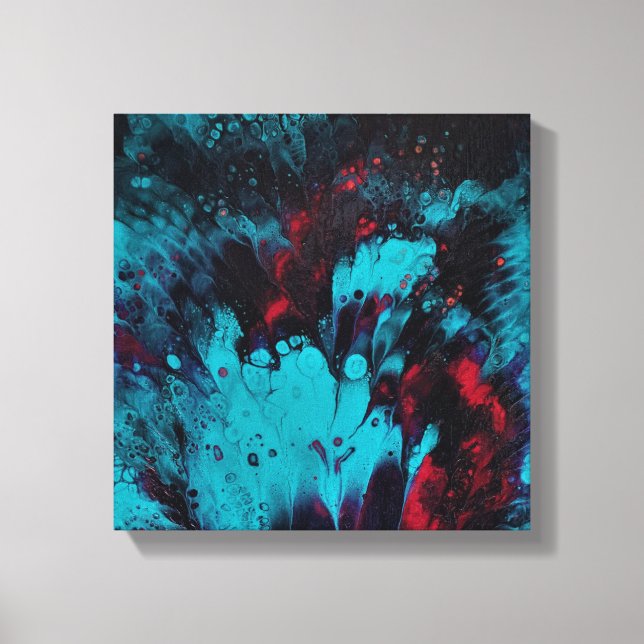 Lienzo Toile abstraite Anetka. (Anverso)