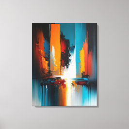 Lienzo Toile art abstrait 