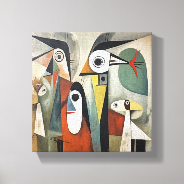 Lienzo Toile art abstrait  (Anverso)