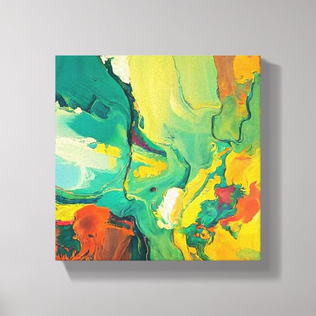 Lienzo toile art abstrait  (Anverso)