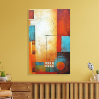 Lienzo Toile art abstrait 