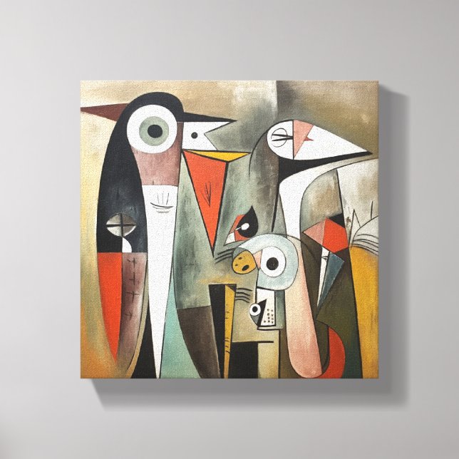 Lienzo Toile art abstrait  (Anverso)