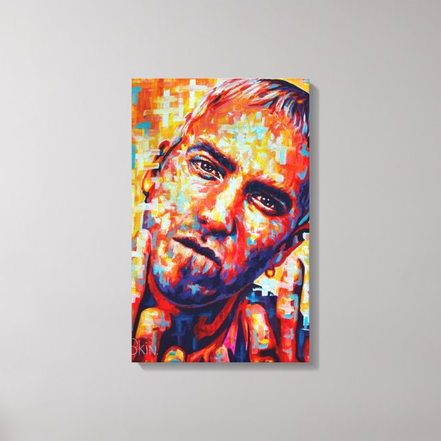Lienzo Toile art abstrait Eminem (Anverso)