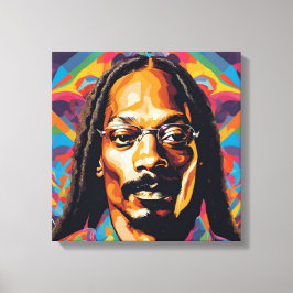 Lienzo Toile art abstrait Snoop Dog