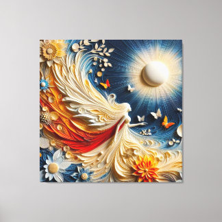 Lienzo Toile Beau temps, bonne humeur☀️