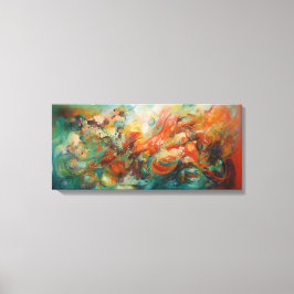 Lienzo Toile d'art abstrait