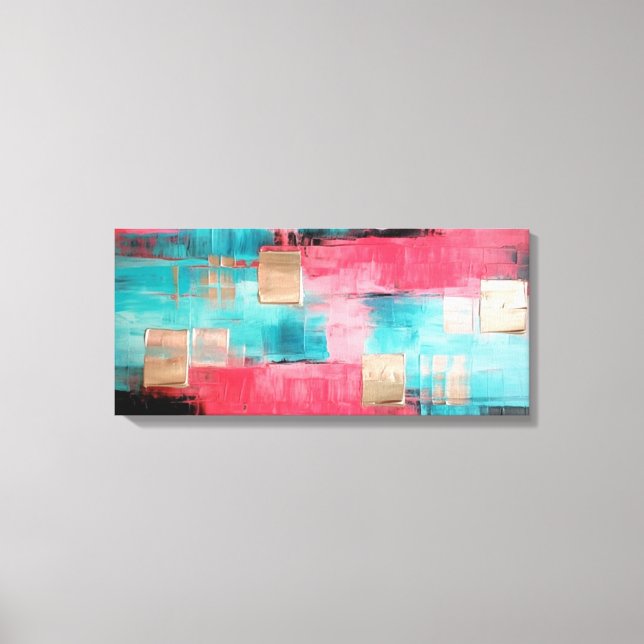 Lienzo Toile d'art abstrait (Anverso)