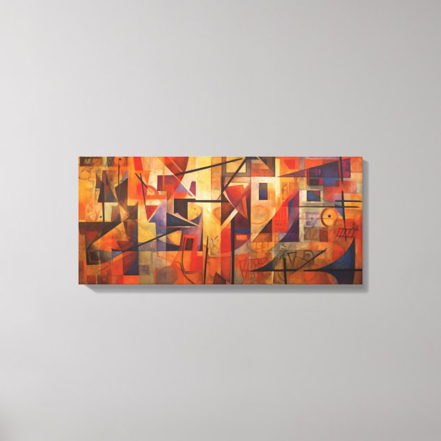 Lienzo Toile d'art abstrait (Anverso)