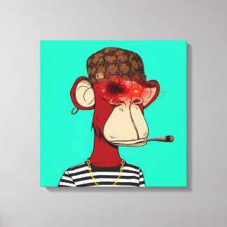 Lienzo Toile NFT monkey