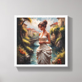 Lienzo Toile tendue (Femme Gracieuse)