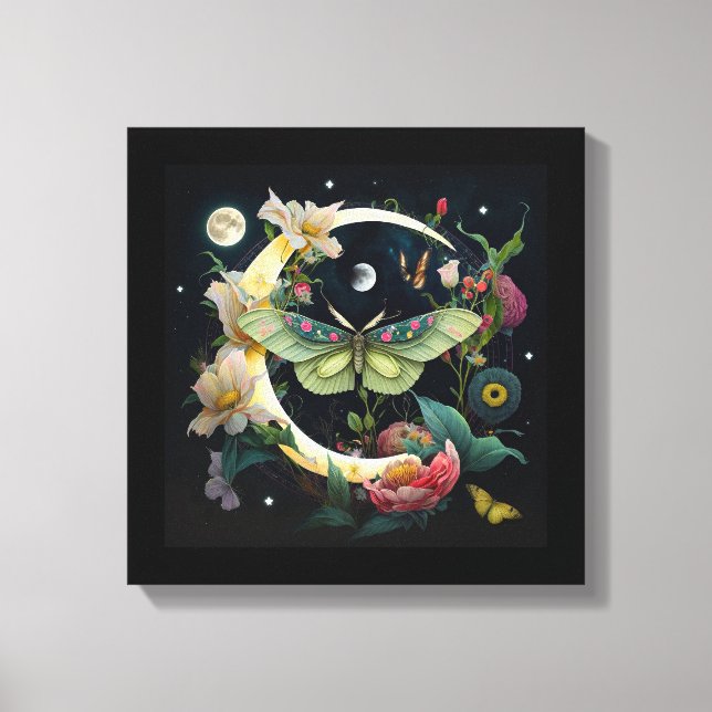 Lienzo Toile tendue -  Papillon de nuit (Anverso)