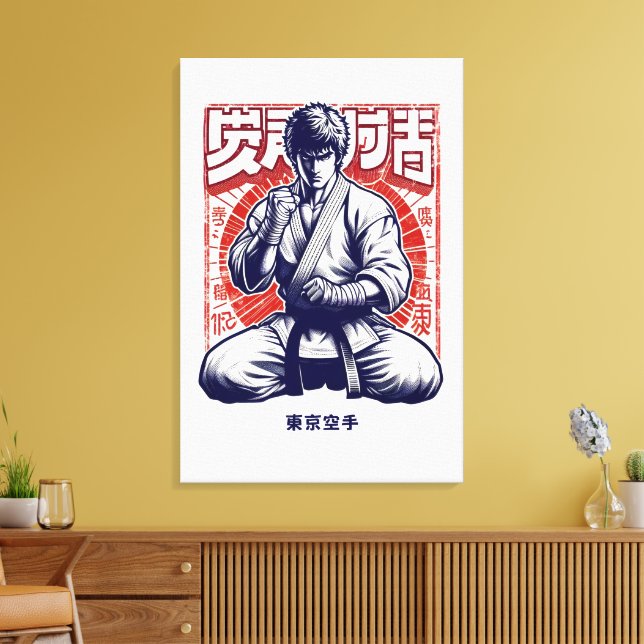 Lienzo Tokio Karate  (Insitu (Sala de estar))