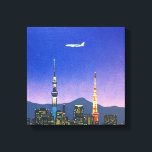 Lienzo Tokyo Japan Skyline 80's Hiroshi Nagai Art<br><div class="desc">Hiroshi Nagai: Pionero del arte pop japonés Hiroshi Nagai es un destacado artista japonés conocido por su vibrante y colorido estilo de arte pop. Sus obras a menudo representan escenas de la vida cotidiana, mezclando elementos de nostalgia, futurismo y un toque de melancolía. La estética distintiva de Nagai, caracterizada por...</div>