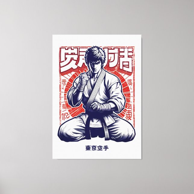 Lienzo Tokyo Karate (Anverso)