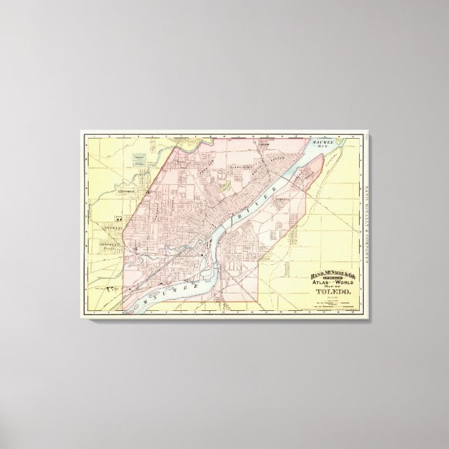 Lienzo Toledo, Ohio (Anverso)