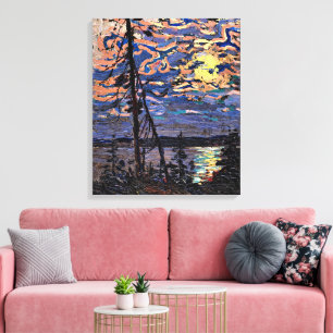 Lienzo Tom Thomson - Luz de luna