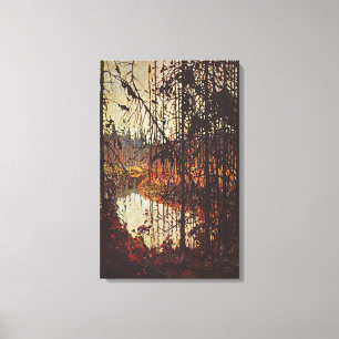 Lienzo Tom Thomson - RÍO NORTE 1915