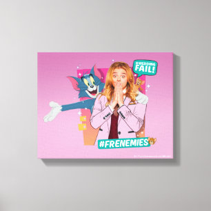 Lienzo Tom y Jerry con Kayla