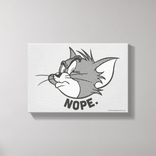 Lienzo Tom Y Jerry   Tom Dice Que No