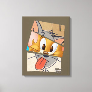 Lienzo Tom Y Jerry   Tom Y Jerry Mashup