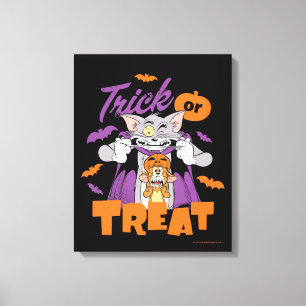 Lienzo Tom y Jerry  Trick o Trek