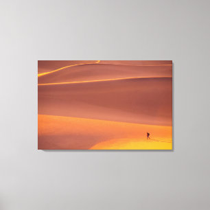Lienzo Tomada en enero al amanecer en Death