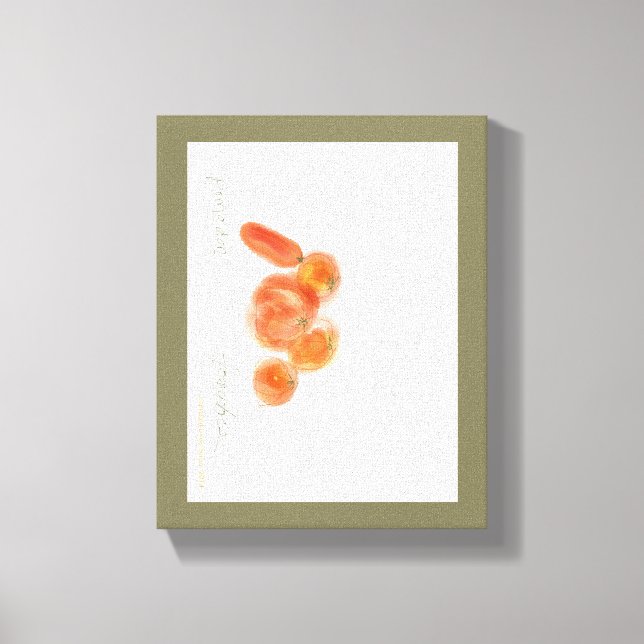 Lienzo Tomates/Pomodori (Anverso)