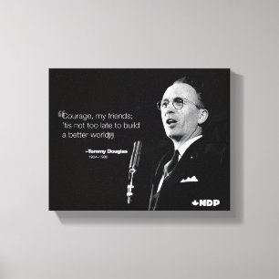 Lienzo Tommy Douglas Canvas