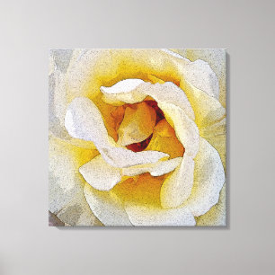 Lienzo tonos blancos a amarillos